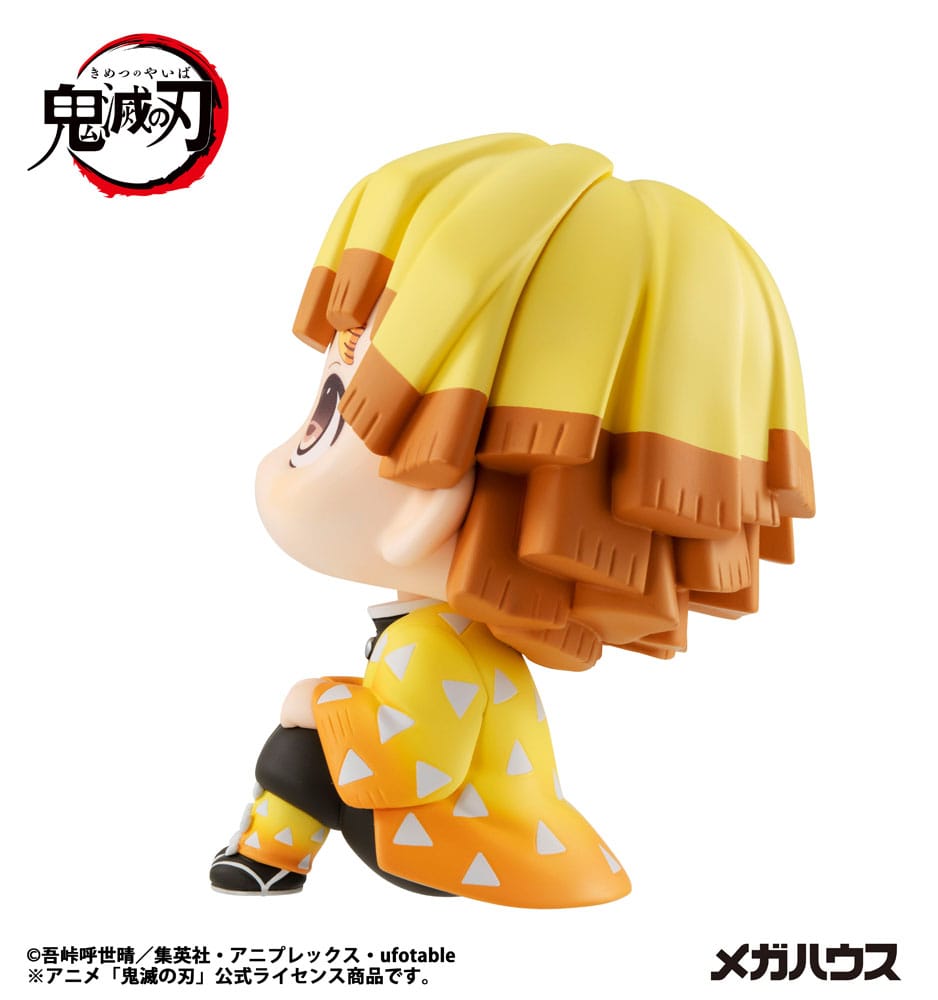SU ORDINAZIONE Demon Slayer Kimetsu no Yaiba Look Up PVC Statue Zenitsu Agatsuma Smile Ver. 11 cm 