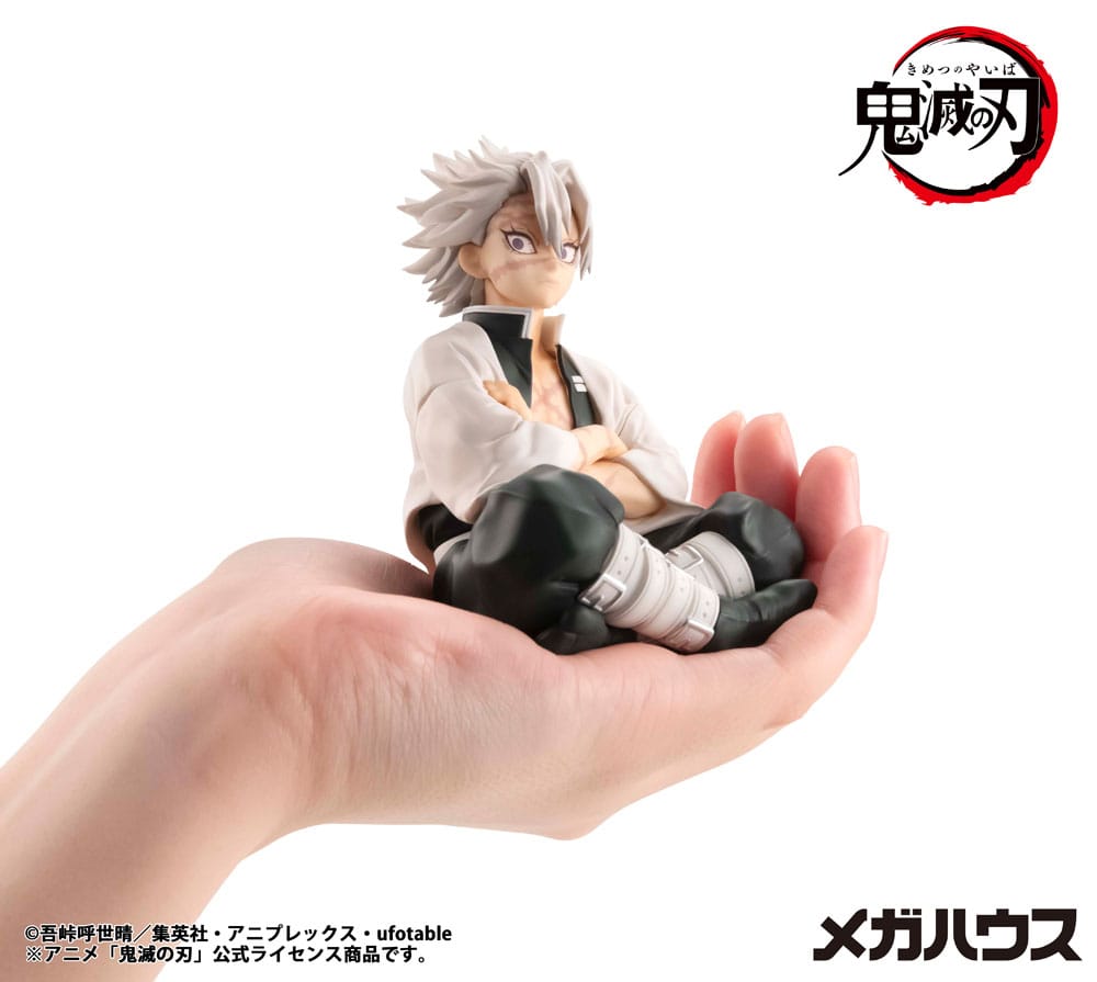 SU ORDINAZIONE Demon Slayer Kimetsu no Yaiba G.E.M. PVC Statue Shinazugawa-san Palm Size 9 cm