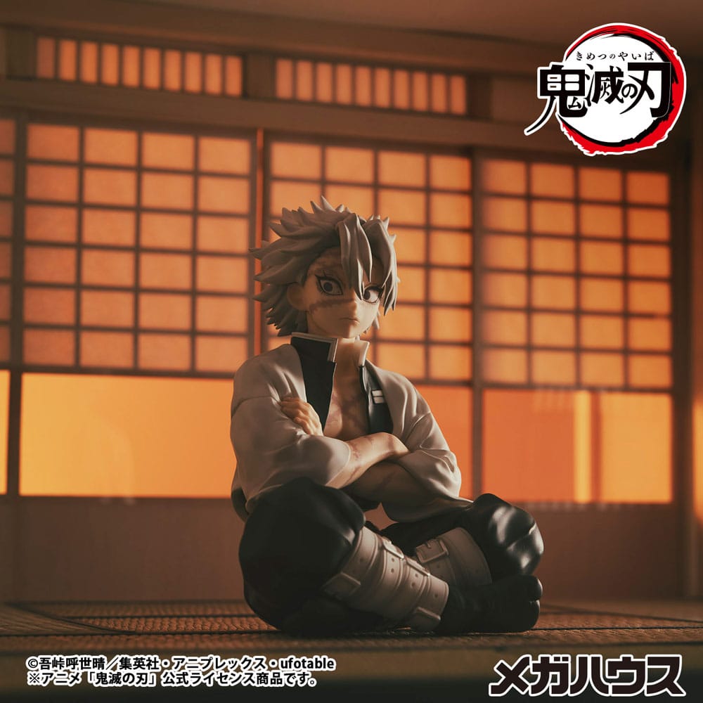 SU ORDINAZIONE Demon Slayer Kimetsu no Yaiba G.E.M. PVC Statue Shinazugawa-san Palm Size 9 cm