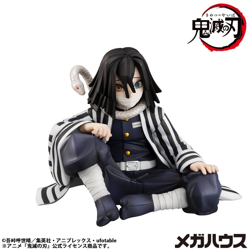 PREORDINE+ 10/2026 Demon Slayer Kimetsu no Yaiba G.E.M. PVC Statue Iguro-san Palm Size 7 cm