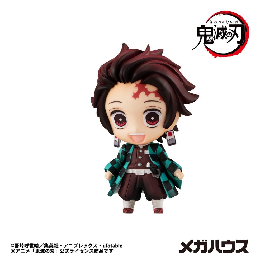 SU ORDINAZIONE Demon Slayer Kimetsu no Yaiba Trading Figure Tanjiro & Friends 5 cm Assortment (8)