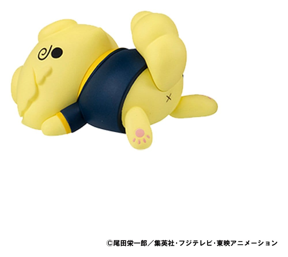 SU ORDINAZIONE One Piece Mega Cat Project Trading Figure Egghead NyanPieceNyan! Stickie! 3 cm Assortment (8)