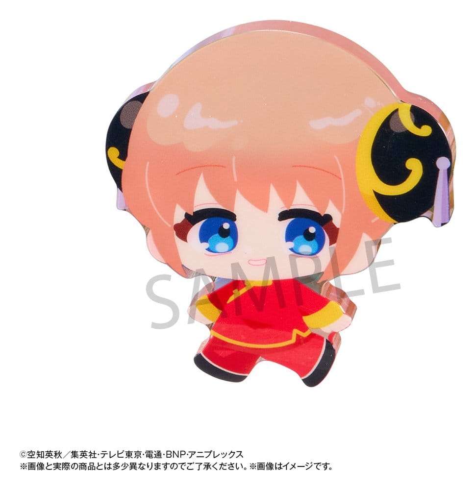 SU ORDINAZIONE Gintama Karakoro Clear Candy Trading Figure Vol. 2 5 cm Blind Box Assortment (8)