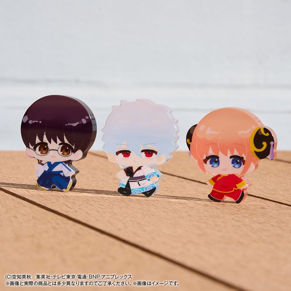 SU ORDINAZIONE Gintama Karakoro Clear Candy Trading Figure Vol. 2 5 cm Blind Box Assortment (8)