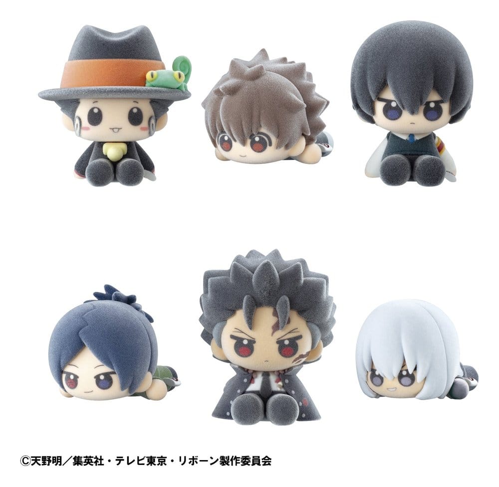 SU ORDINAZIONE Katekyo Hitman Reborn! Nuippo Minifigures 6 cm Blind Box Display (6) (Repeat)