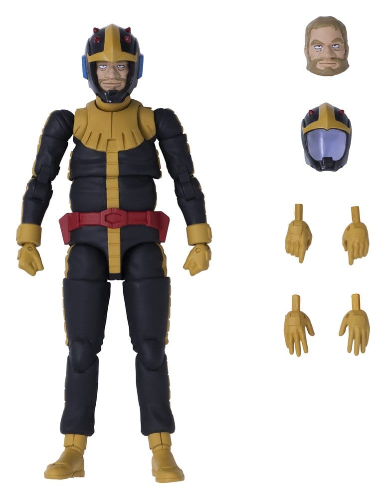 SU ORDINAZIONE Mobile Suit Gundam G.M.G. Collection 13 Action Figure Principality of Zeon Black Tri-Stars Gaia Normal Suit Ver. 10 cm    