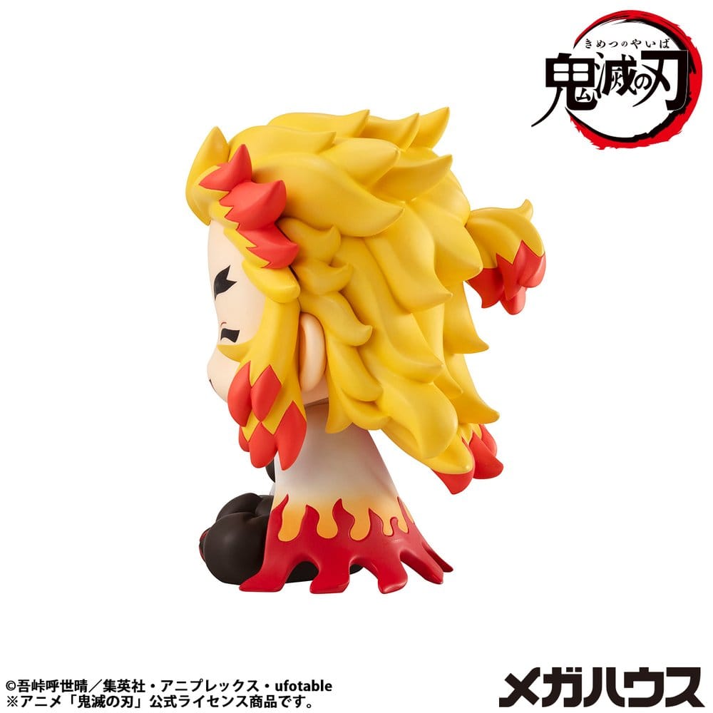 SU ORDINAZIONE Demon Slayer: Kimetsu no Yaiba Look Up PVC Statue Rengoku Kyoujurou Smile Ver. 11 cm 