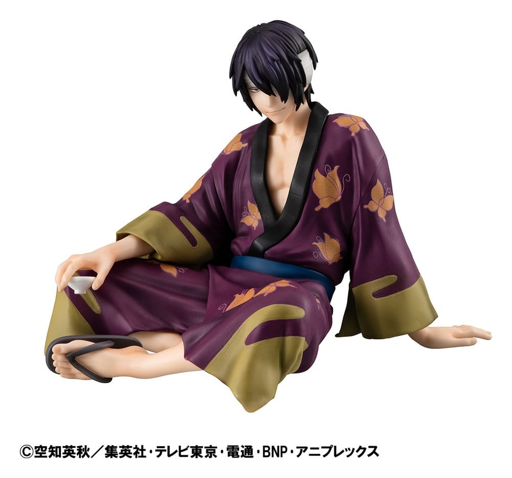 PREORDINE+ 11/2026 Gintama G.E.M. Series PVC Statue Takasugi San Palm Size 9 cm