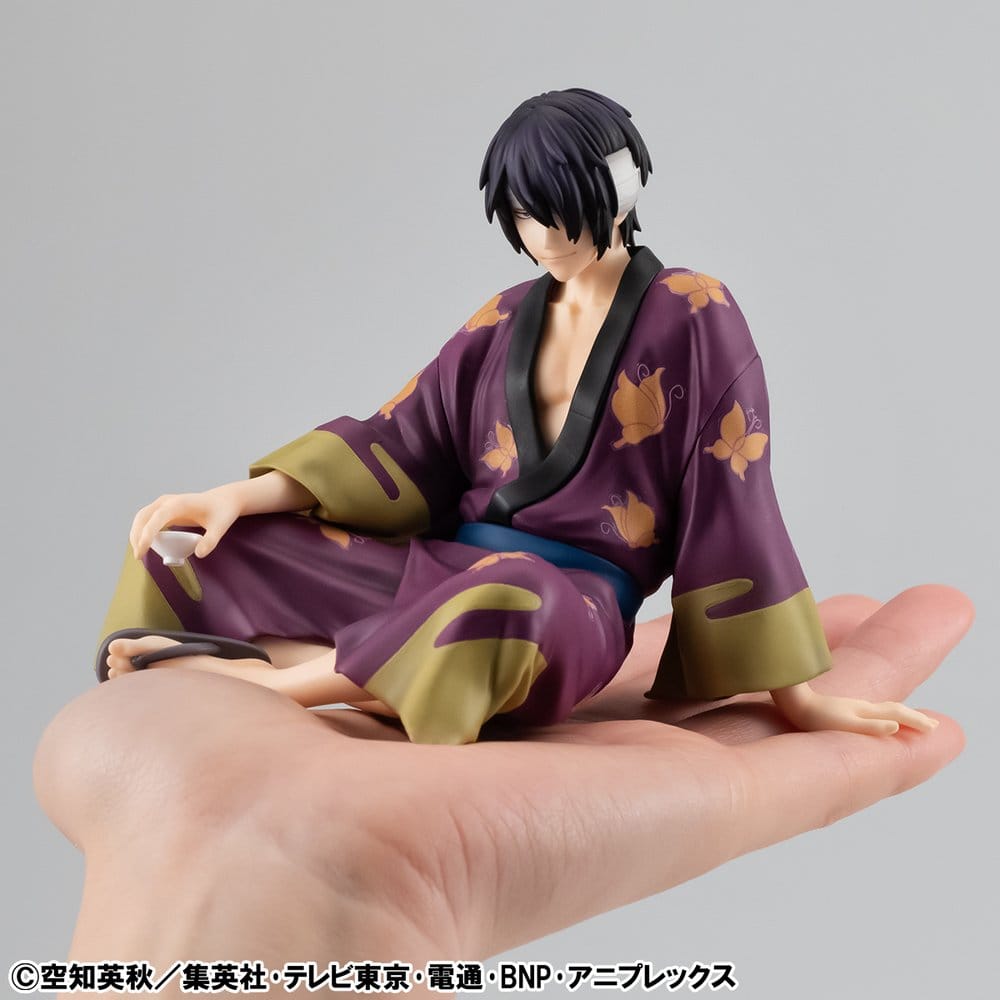 PREORDINE+ 11/2026 Gintama G.E.M. Series PVC Statue Takasugi San Palm Size 9 cm