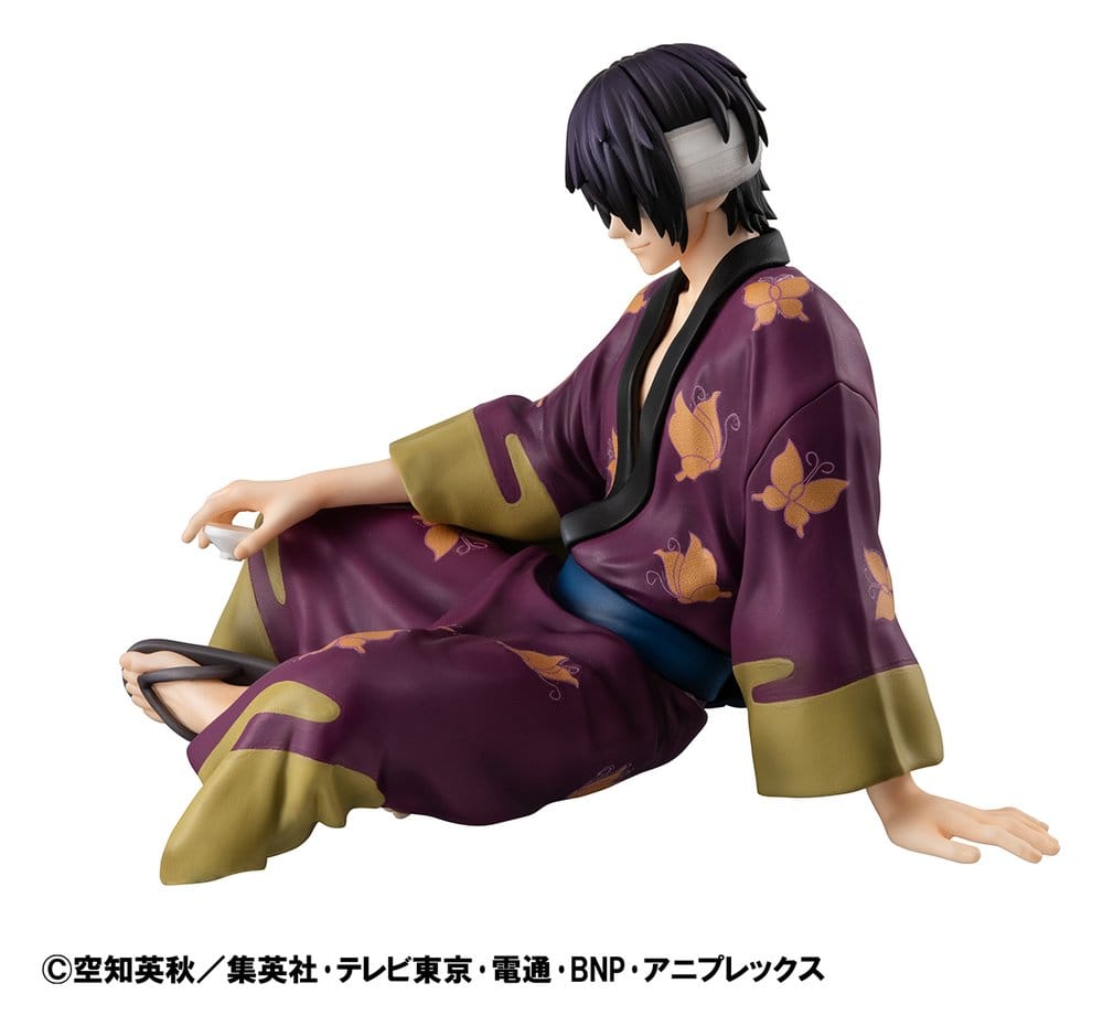 PREORDINE+ 11/2026 Gintama G.E.M. Series PVC Statue Takasugi San Palm Size 9 cm