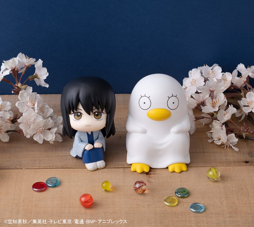 PREORDINE+ 11/2026 (NON CANCELLABILE) Gintama Look Up PVC Statues Kotaro Katsura & Elizabeth 11 cm (with gift)