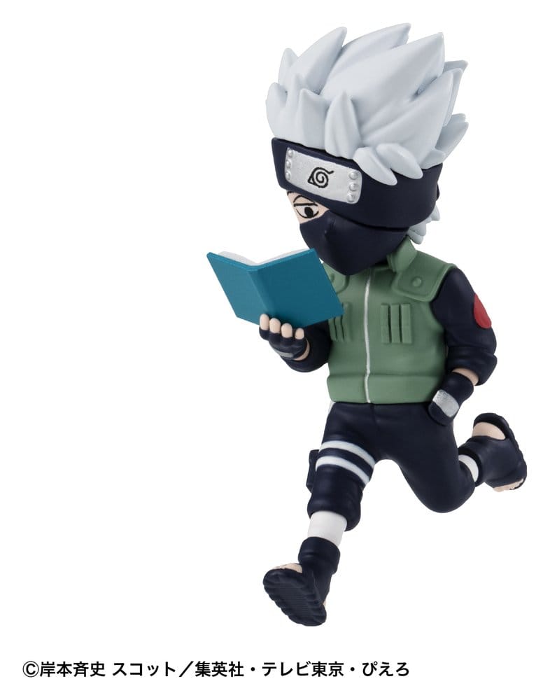 PREORDINE+ 06/2027 Naruto Shippuden Tobimas Mini Figures 5 cm Blind Box Display (6)