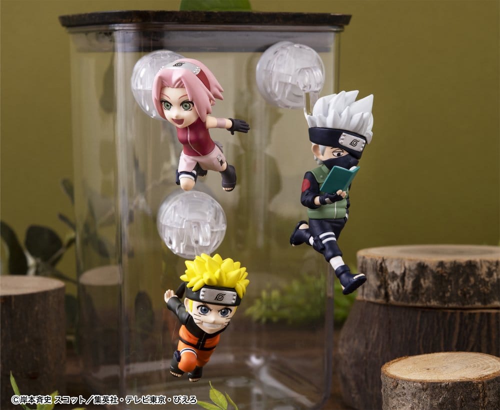 PREORDINE+ 06/2027 Naruto Shippuden Tobimas Mini Figures 5 cm Blind Box Display (6)