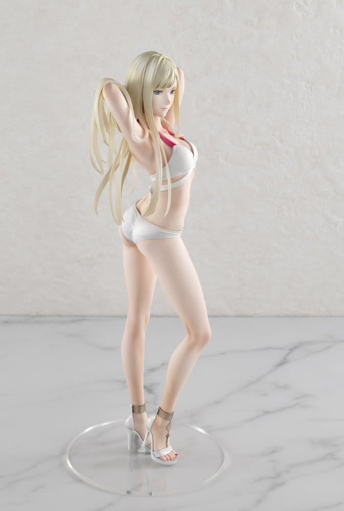 PREORDINE+ 11/2026 Mobile Suit Gundam Gundam Girls Generation PVC Statue 1/7 Hathaway Gigi Andalucia Bathing Suit Ver. 26 cm