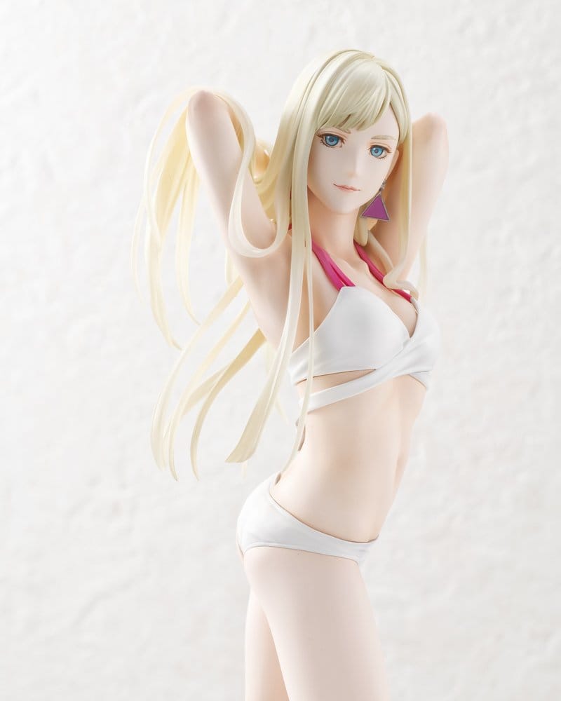 PREORDINE+ 11/2026 Mobile Suit Gundam Gundam Girls Generation PVC Statue 1/7 Hathaway Gigi Andalucia Bathing Suit Ver. 26 cm