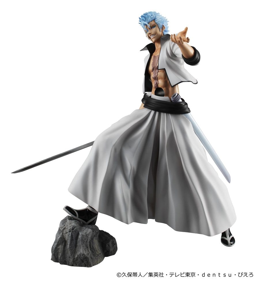 PREORDINE+ 04/2027 Bleach G.E.M. Series PVC Figure Grimmjow Jaegerjaquez 25 cm (Repeat)