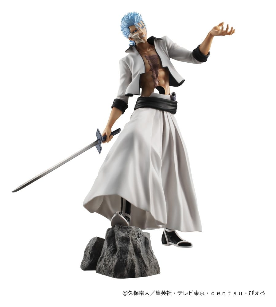 PREORDINE+ 04/2027 Bleach G.E.M. Series PVC Figure Grimmjow Jaegerjaquez 25 cm (Repeat)