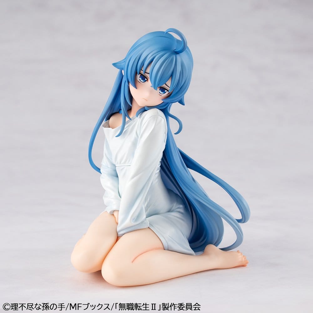 PREORDINE+ 10/2026 Mushoku Tensei Jobless Reincarnation Melty Princess PVC Statue Roxy Peeping Ver. Palm Size 9 cm