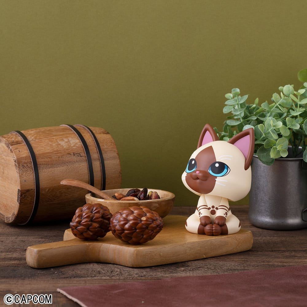 PREORDINE+ 01/2027 (NON CANCELLABILE) Monster Hunter Look Up PVC Figure Airou 11 cm (with gift)