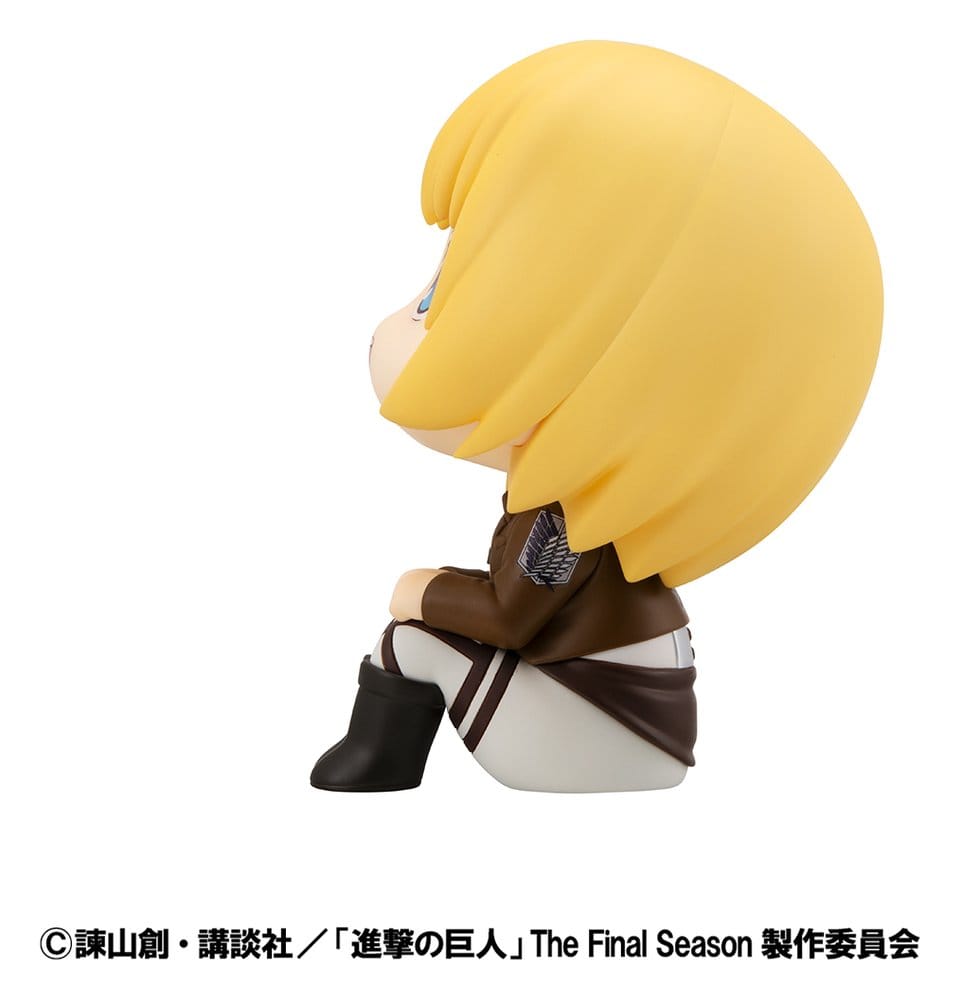 PREORDINE+ CHIUSO 12/2026 Attack on Titan Lookup PVC Figure Armin Arlert 11 cm