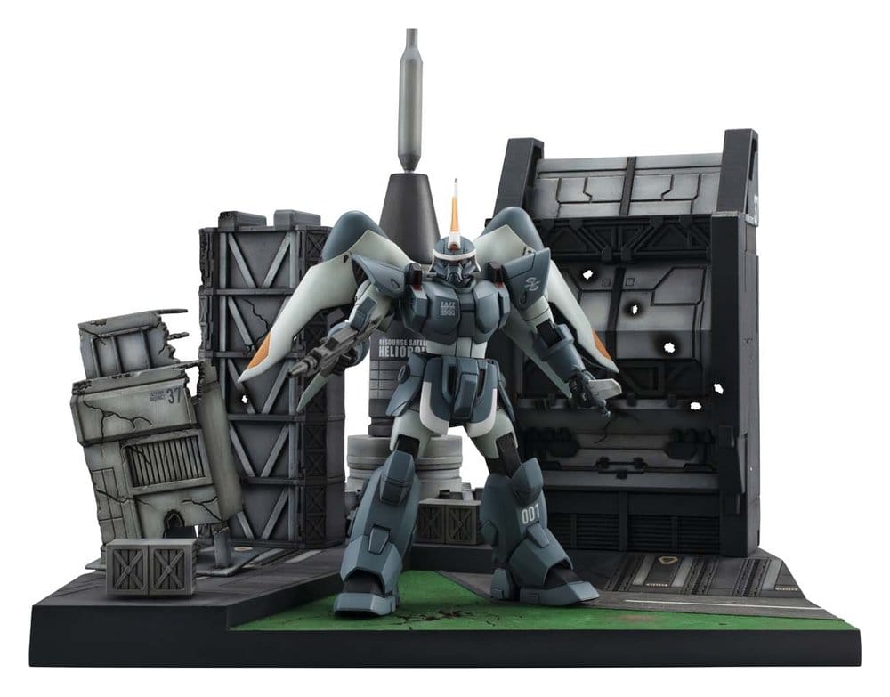 PREORDINE+ 05/2027 Mobile Suit Gundam SEED Realistic Model Series Diorama G Structure GS06M Heliopolis Battle Stage Material Color Edition 18 cm