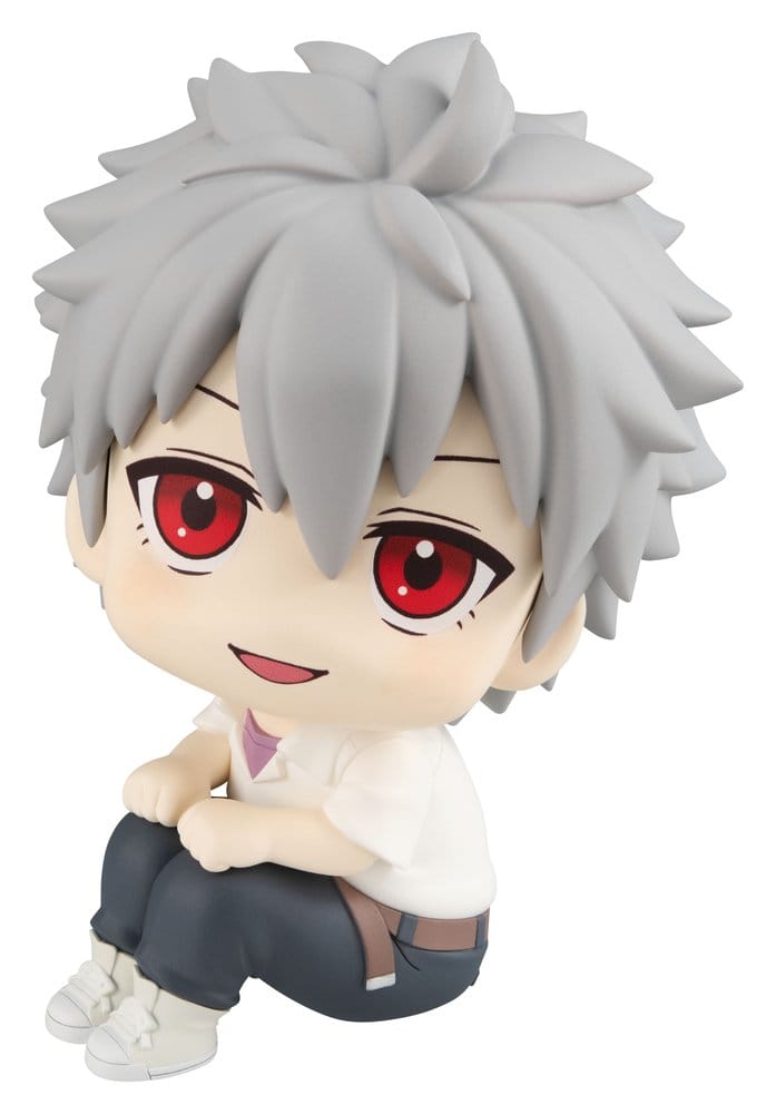 PREORDINE+ 01/2027 Evangelion: 3.0+1.0 Thrice Upon a Time Look Up PVC Figure Kaworu Nagisa 11 cm (Repeat)