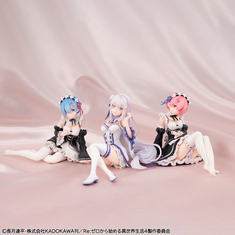 PREORDINE+ 11/2026 Re:Zero Melty Princess PVC Figure Ram Palm Size 9 cm