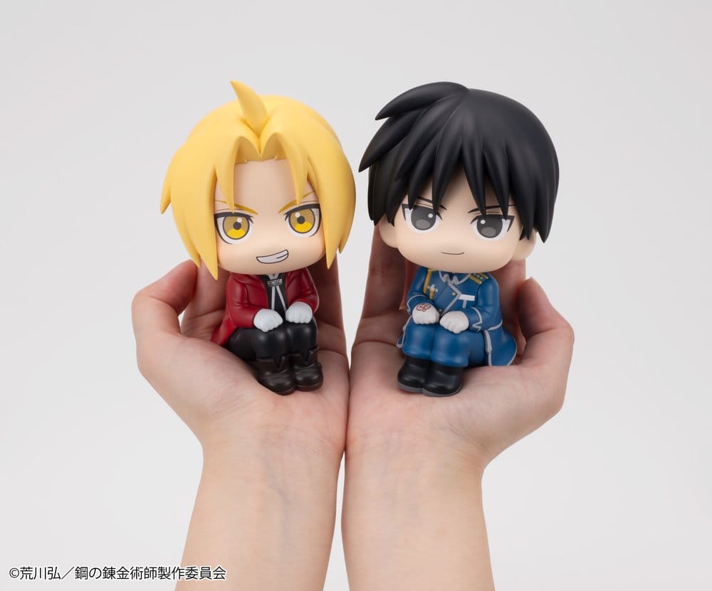 PREORDINE+ 04/2027 Fullmetal Alchemist Look Up PVC Figures 2-Pack Edward Elric & Roy Mustang 11 cm (with gift)