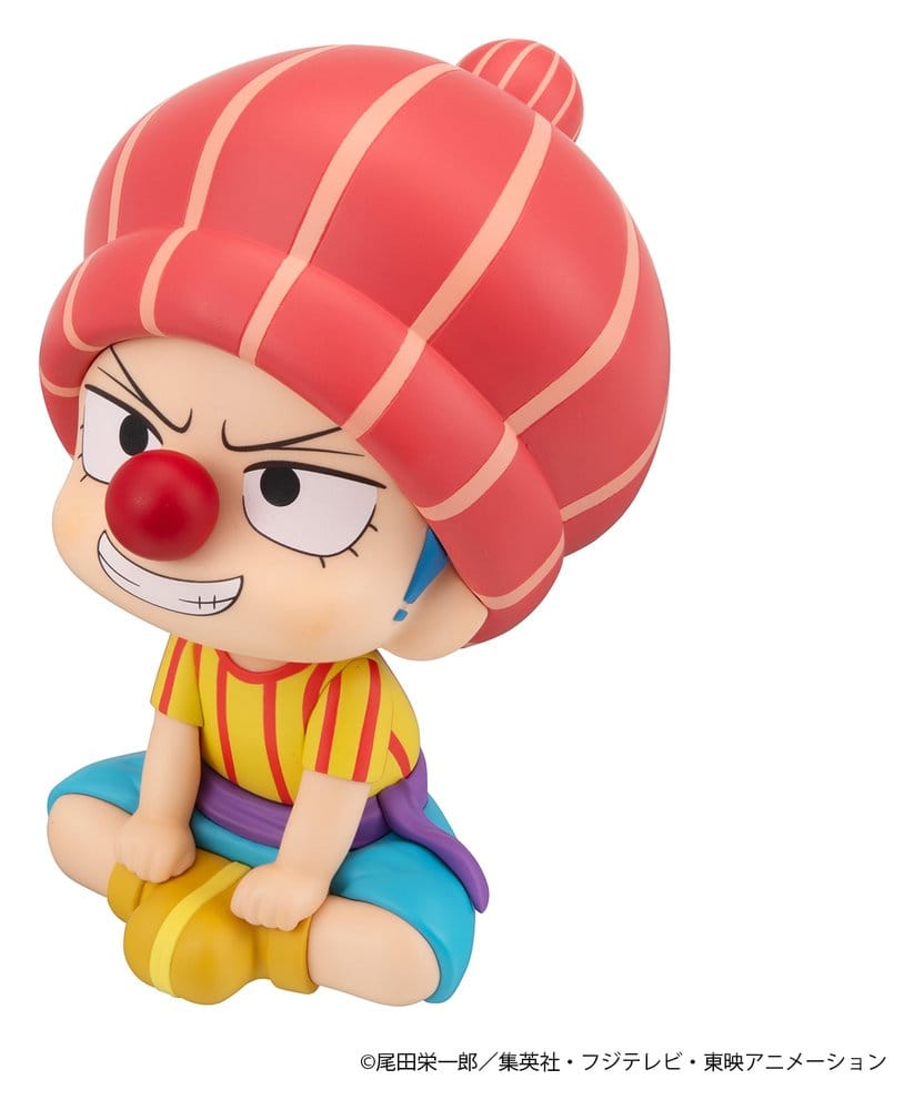 PREORDINE+ 03/2027 One Piece Look Up PVC Figure Buggy Childhood Ver. 11 cm