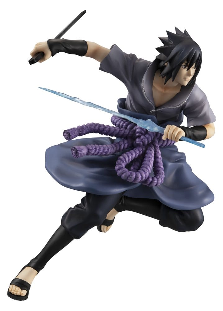 PREORDINE+ 04/2027 Naruto Shippuden G.E.M. Series PVC Figure Sasuke Uchiha Great Ninja War Ver. 23 cm (Repeat)