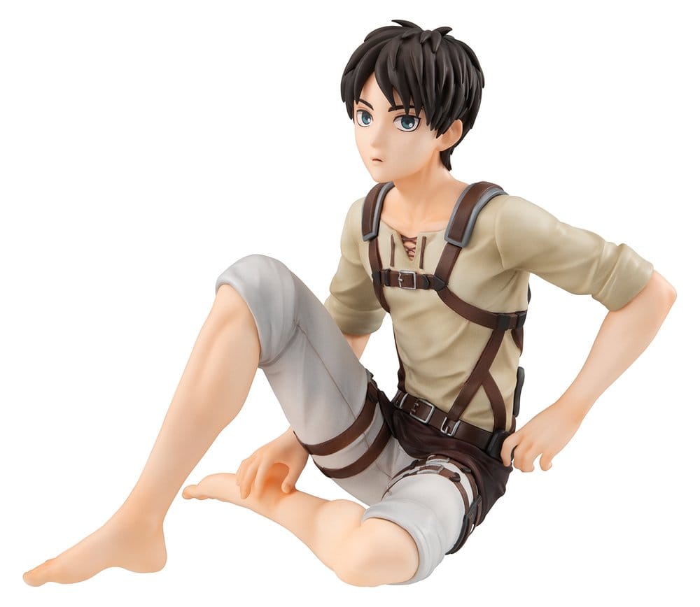PREORDINE+ 03/2027 Attack on Titan G.E.M. Series PVC Figure Eren Yeager Palm Size 10 cm