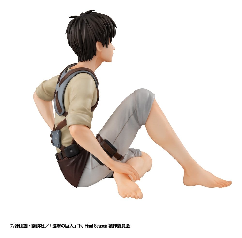 PREORDINE+ 03/2027 Attack on Titan G.E.M. Series PVC Figure Eren Yeager Palm Size 10 cm