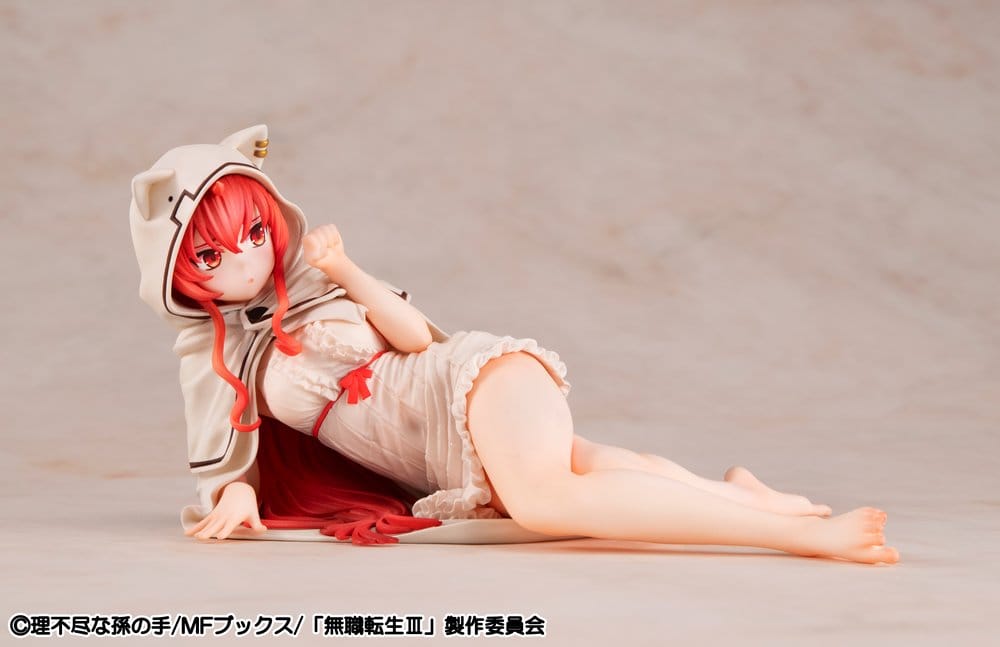 PREORDINE+ 04/2027 Mushoku Tensei: Jobless Reincarnation Melty Princess PVC Figure Eris Sleep with Eris Ver. Palm Size 12 cm