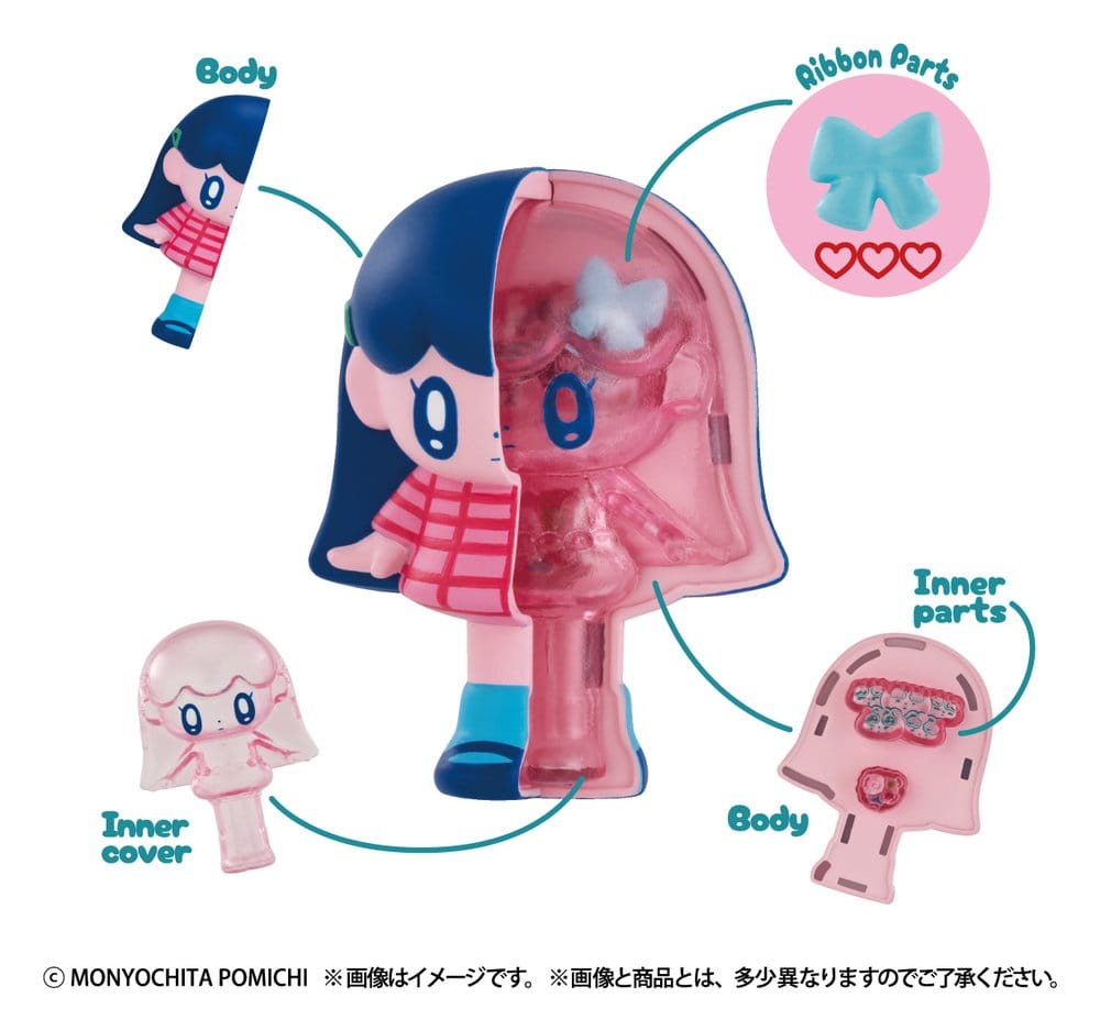 PREORDINE+ 04/2027 Inside Fantasy Mini Figures Monyogirl 7 cm Blind Box Display (4)
