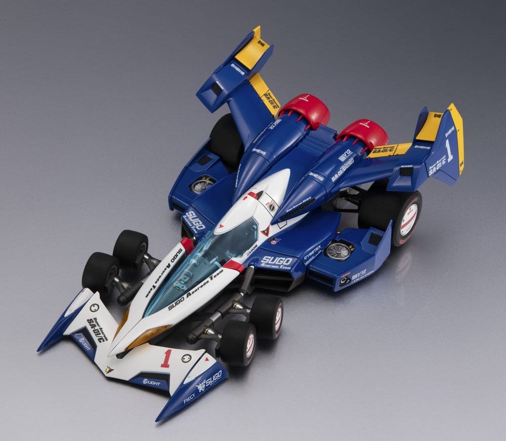 PREORDINE+ 08/2027 Future GPX Cyber Formula Variable Action 2ndLAP Vehicle Super Asurada SA-01/C 20 cm (with gift)