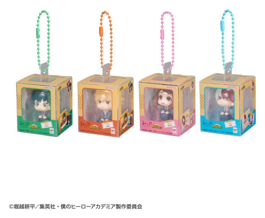 PREORDINE+ 05/2027 My Hero Academia Look Up PVC Mini Figures Miniature Collection 4 cm Display (4)