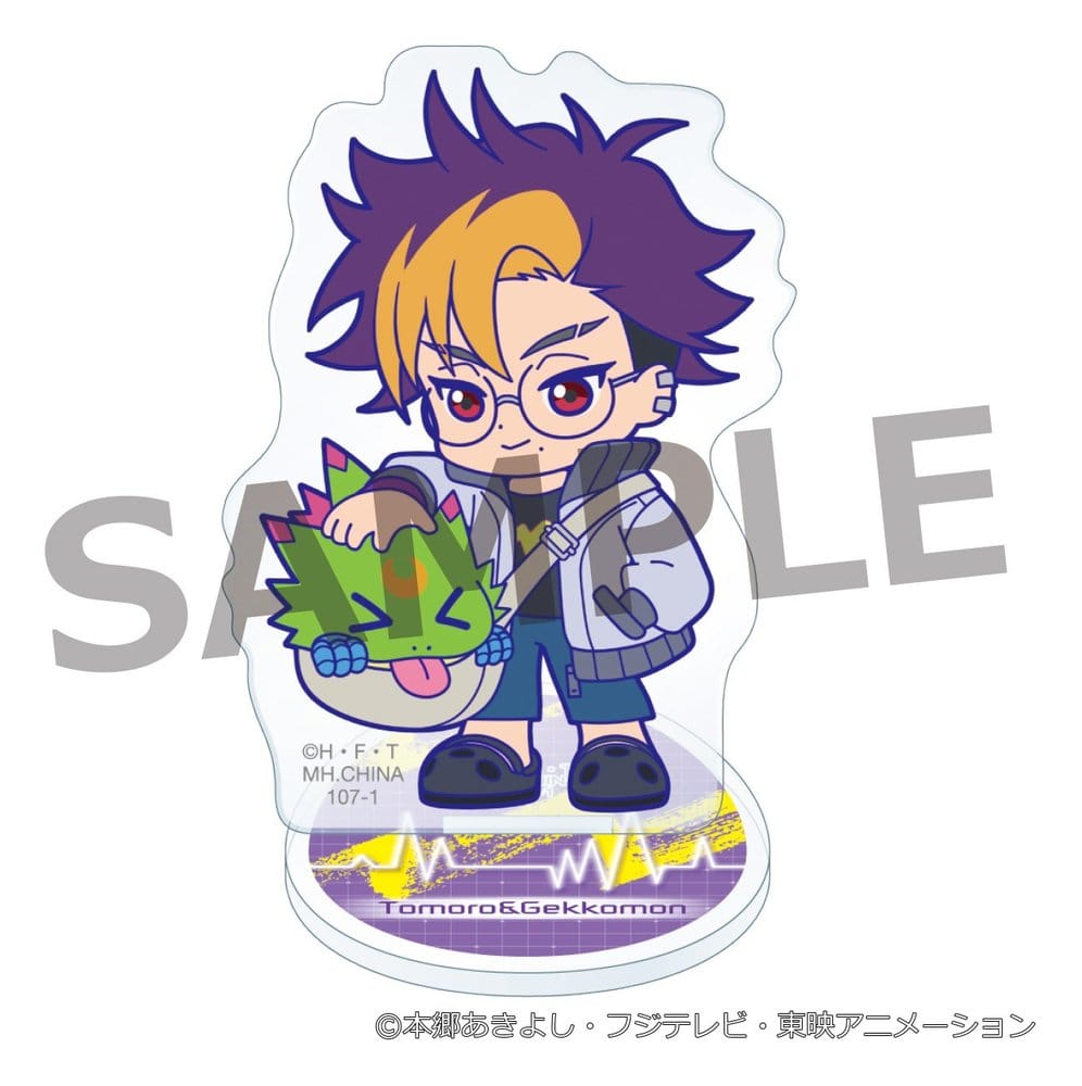 PREORDINE+ 05/2027 Digimon Buddycolle Acrylic Stands Beatbreak 6 cm Blind Box Display (6)