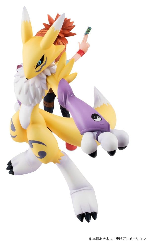 PREORDINE+ 09/2027 Digimon Tamers G.E.M. Series PVC Figure Renamon & Ruki Makino 13 cm (Repeat)