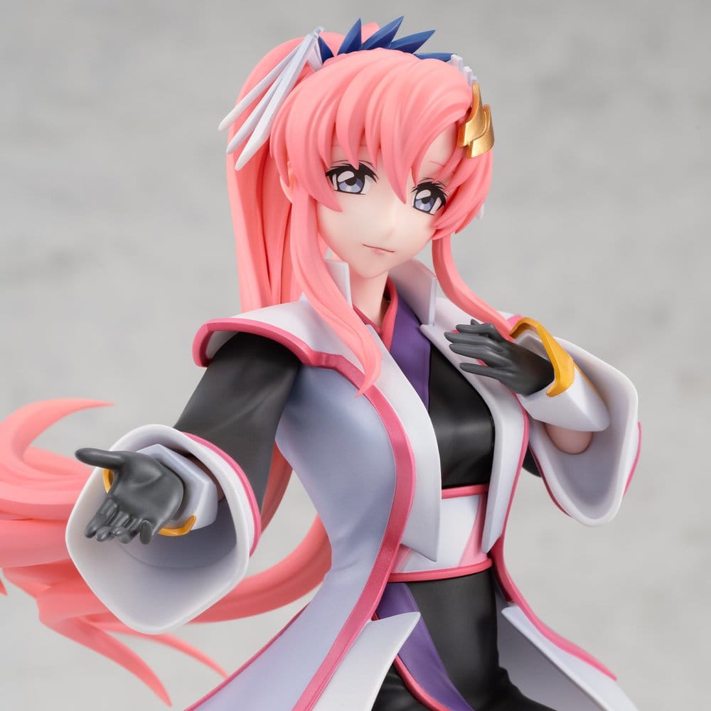 PREORDINE+ 06/2027 Gundam GGG (Gundam Girls Generation) Series PVC Figure Mobile Suit Gundam SEED FREEDOM Lacus Clyne Battle Surcoat Ver. 22 cm