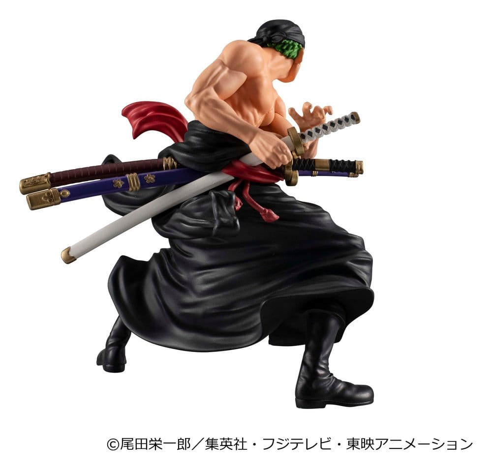 PREORDINE+ 05/2027 One Piece Wallstar PVC Figure Roronoa Zoro 9 cm