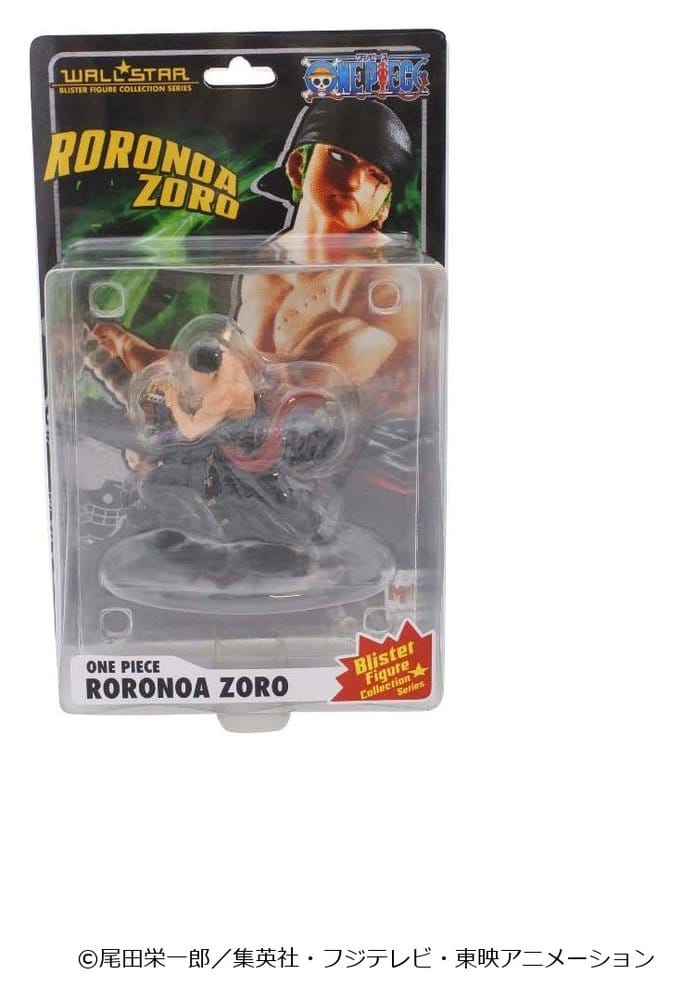 PREORDINE+ 05/2027 One Piece Wallstar PVC Figure Roronoa Zoro 9 cm