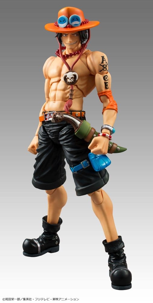 PREORDINE+ 05/2027 One Piece Variable Action Heroes Action Figure Portgas D. Ace 18 cm (Repeat)