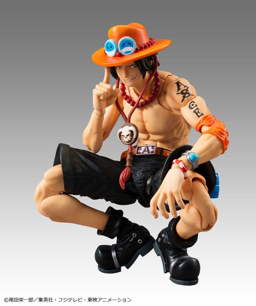 PREORDINE+ 05/2027 One Piece Variable Action Heroes Action Figure Portgas D. Ace 18 cm (Repeat)