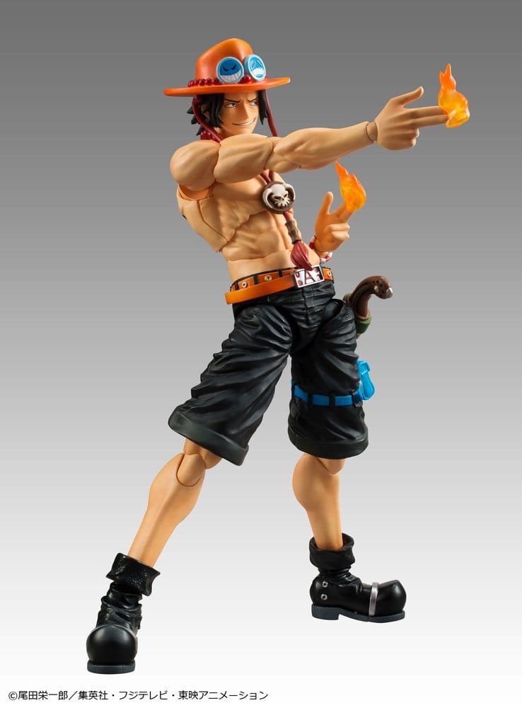 PREORDINE+ 05/2027 One Piece Variable Action Heroes Action Figure Portgas D. Ace 18 cm (Repeat)