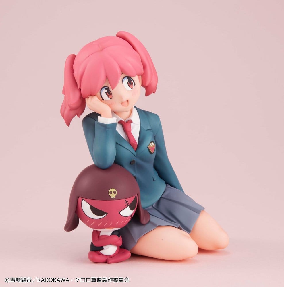 PREORDINE+ 06/2027 Sgt. Frog Melty Princess PVC Figure Natsumi & Giroro Palm Size 9 cm
