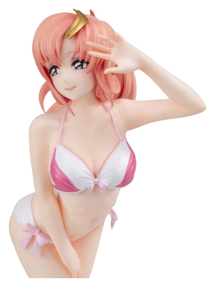 PREORDINE+ 06/2027 Mobile Suit Gundam SEED FREEDOM Lucrea Lite PVC Figure Lacus Clyne Swimsuit Ver. 18 cm
