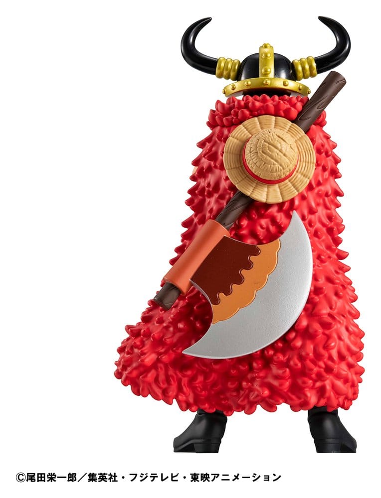 PREORDINE+ 08/2027 One Piece Wallstar PVC Figure Monkey D. Luffy Elbaph Arc 11 cm