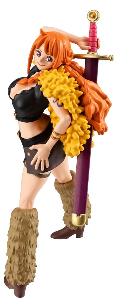 PREORDINE+ 08/2027 One Piece WALLSTAR PVC Figure Nami (Elbaph Arc) 10 cm