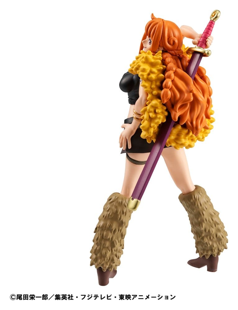 PREORDINE+ 08/2027 One Piece WALLSTAR PVC Figure Nami (Elbaph Arc) 10 cm