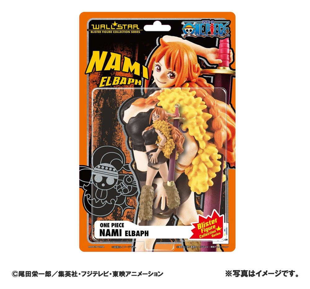 PREORDINE+ 08/2027 One Piece WALLSTAR PVC Figure Nami (Elbaph Arc) 10 cm